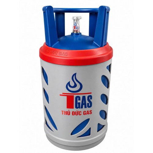 BÌNH GAS THỦ ĐỨC VỎ BỌC NHỰA SHELL12KG